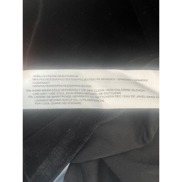 NWT Band of the Free XS Sexy Black Velvet Night Out Spaghetti Strap Dress - Picture 11 of 15